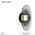 Modern nordic black & gold decorbites clear glass ball pendant light