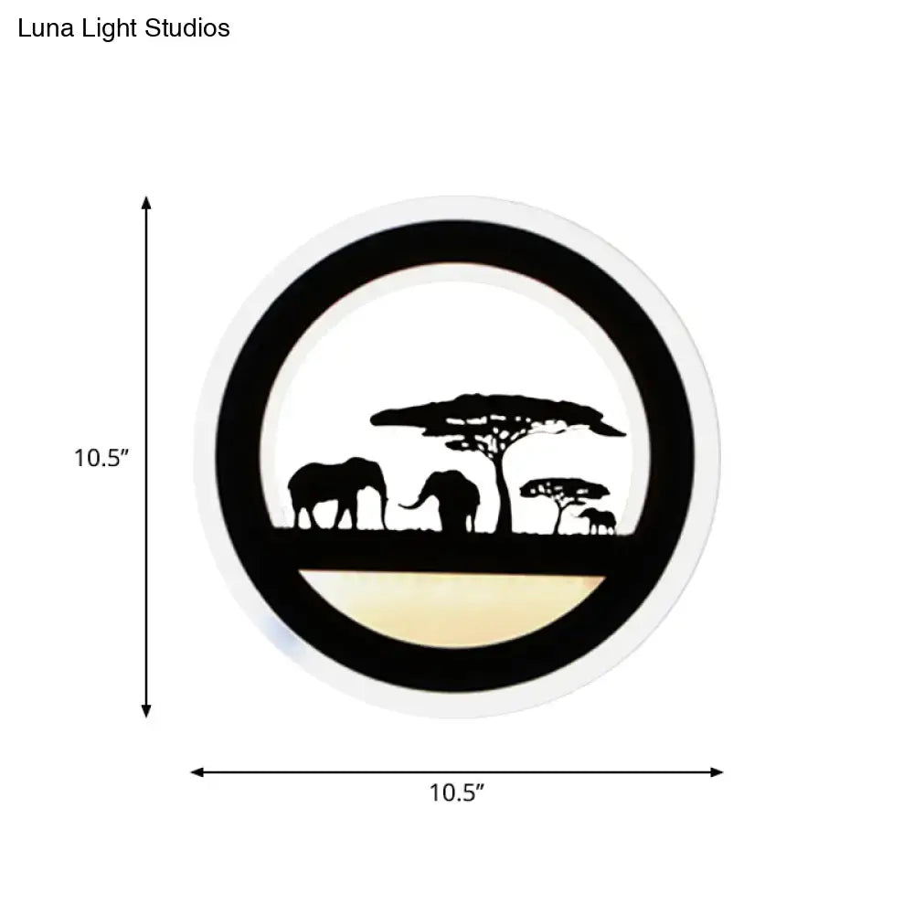 Modern nordic wall light with shelf – bedroom led bulb included