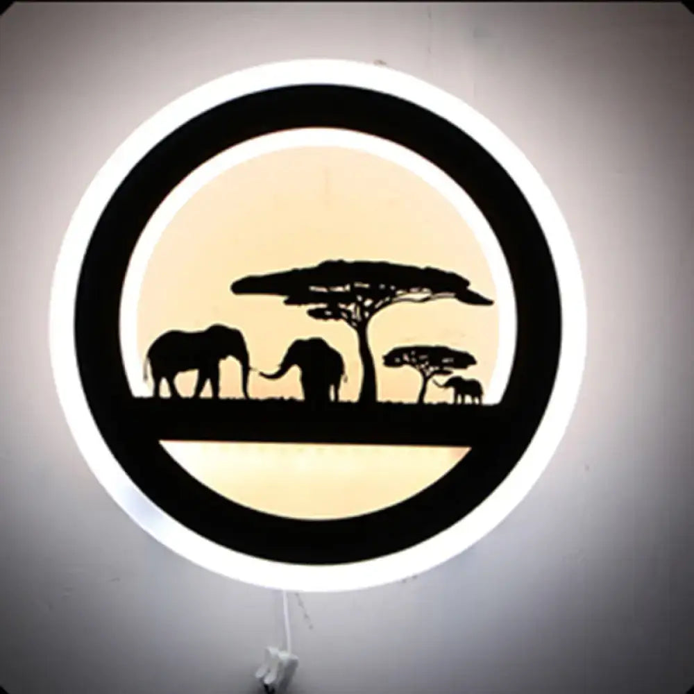 Modern nordic wall light with shelf – bedroom led bulb included
