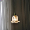Modern olive green and copper glass led pendant lamp kitchen