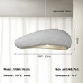 Modern oval gray and gold pendant lights dining room decorbites loft