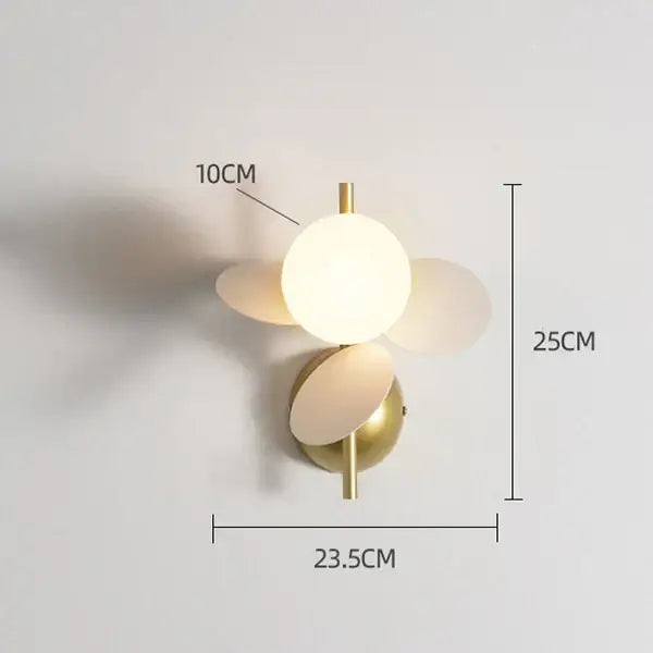 Modern pastel macaron acrylic wall lamp children’s bedroom night light