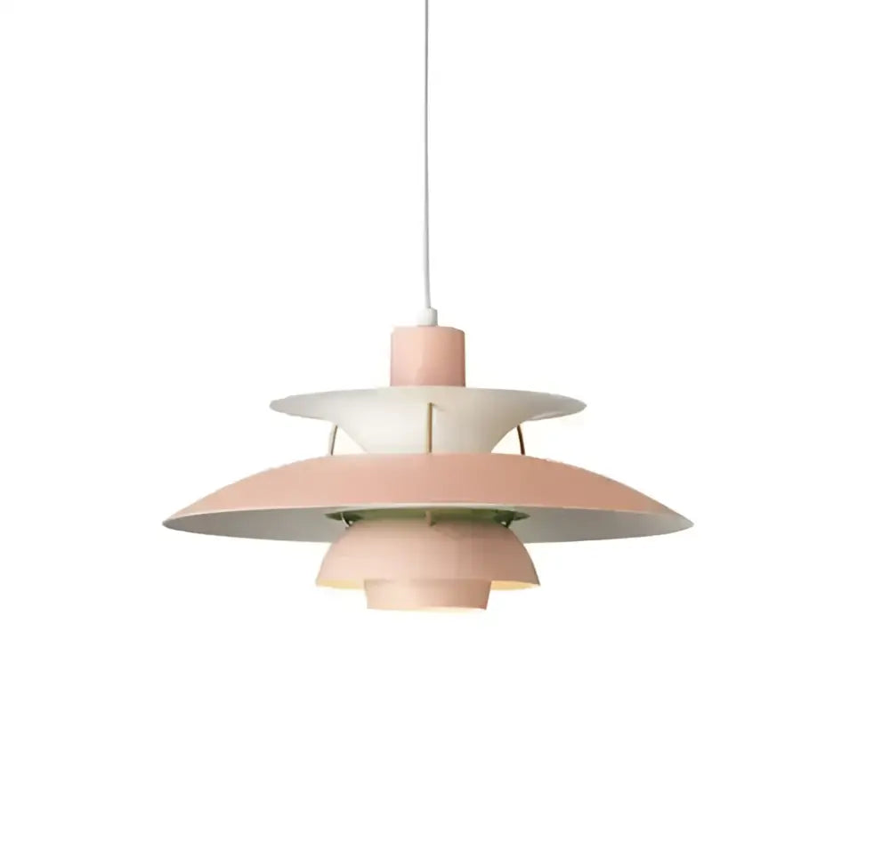 Modern pastel tiered led chandelier pendant light for kitchen decor