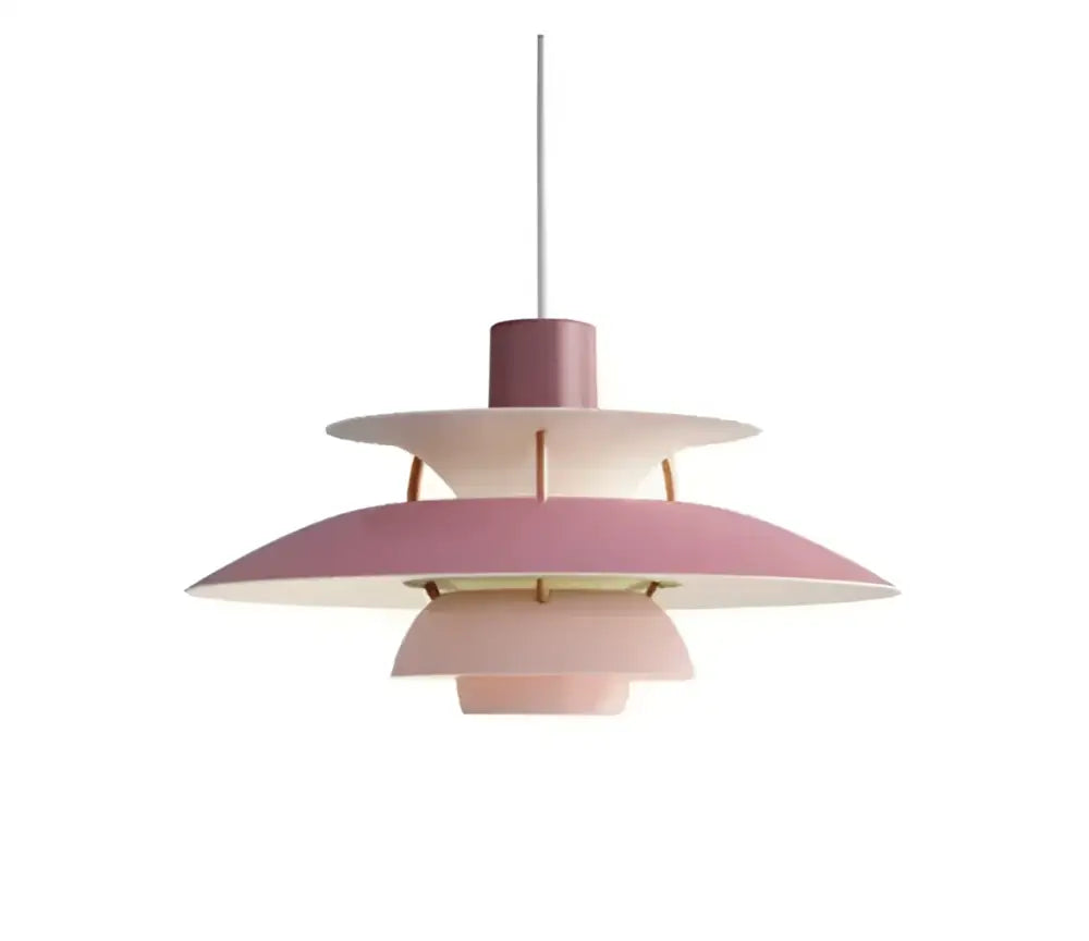 Modern pastel tiered led chandelier pendant light for kitchen decor