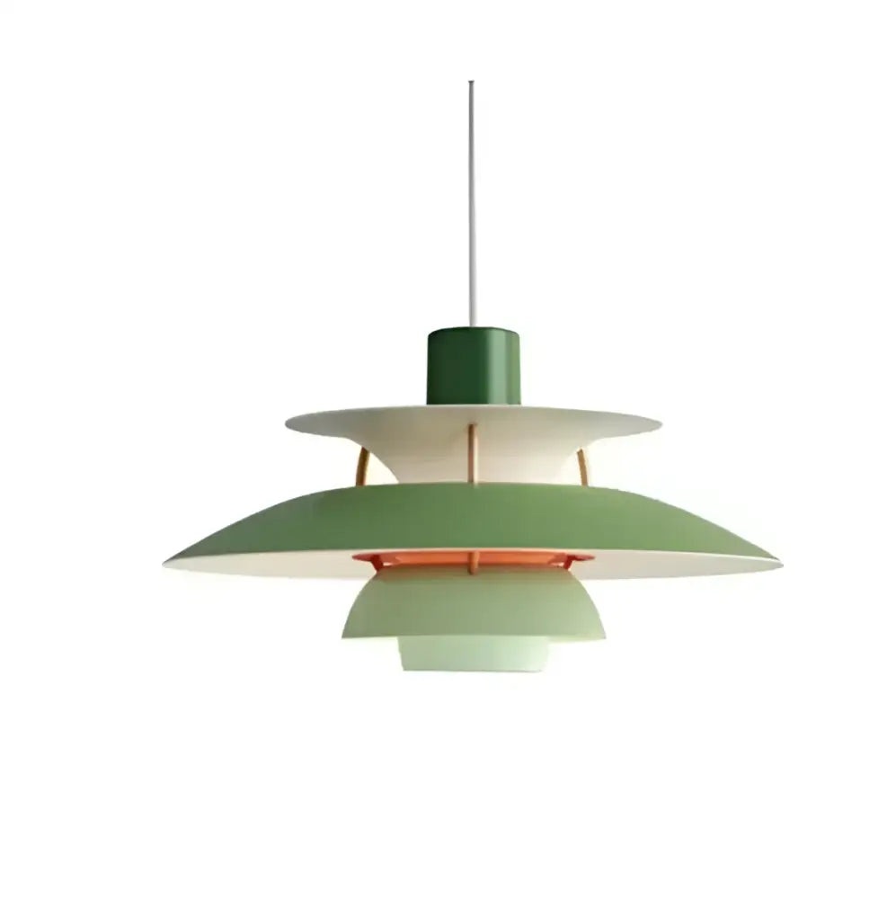 Modern pastel tiered led chandelier pendant light for kitchen decor