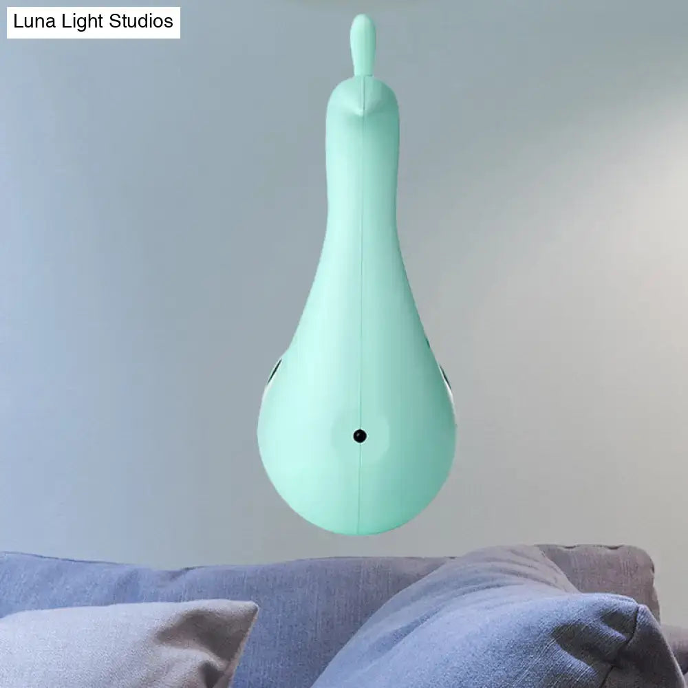 Modern peach peacock wall sconce bedroom rainbow projection light