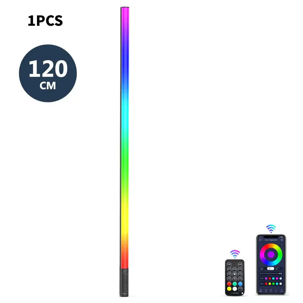 Modern rainbow rgb light stick – living room atmosphere lamp