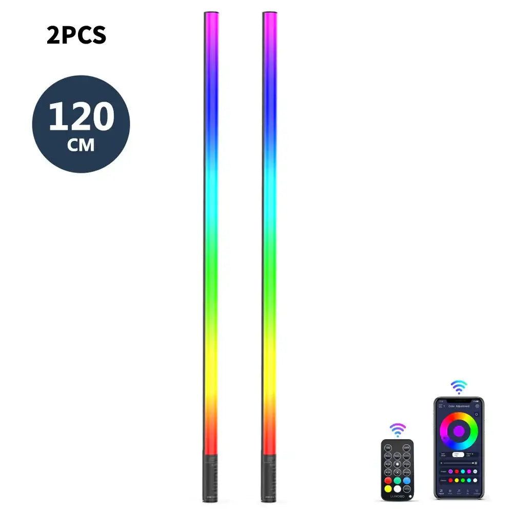Modern rainbow rgb light stick – living room atmosphere lamp