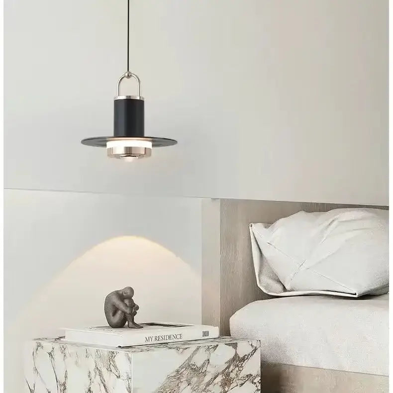 Modern red umbrella pendant lamp for dining room living room decor