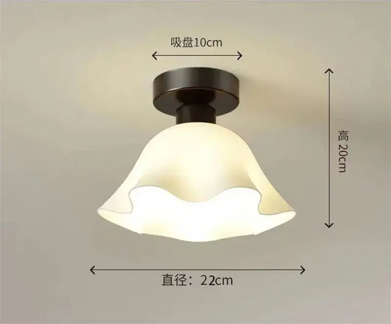 Modern ribbed ceramic glass chandelier white and brass living room light