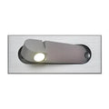 Modern rose gold & stainless steel led wall lamp bedroom reading light