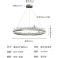 Modern silver frosted glass pendant light kitchen island design