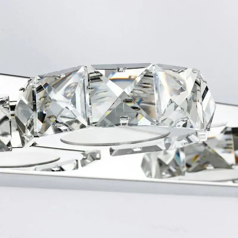 Modern silver & gold decorbites crystal bedroom mirror wall lamps