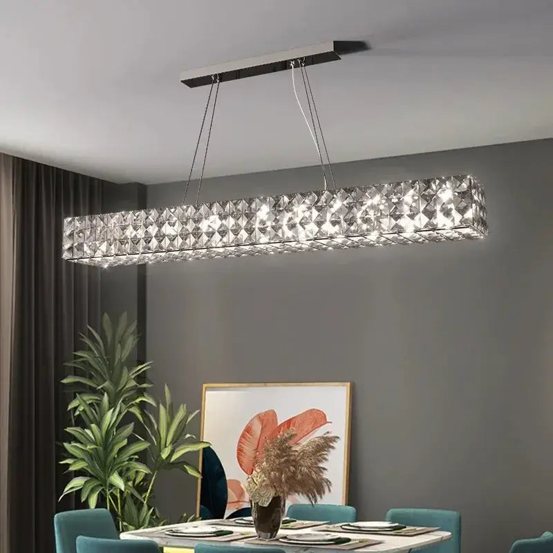 Modern three tiered decorbites crystal led chandelier living room