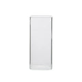 Modern transparent glass square measuring cup for kitchen and dining