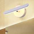 Modern white adjustable led wall sconce bedroom simple style metal