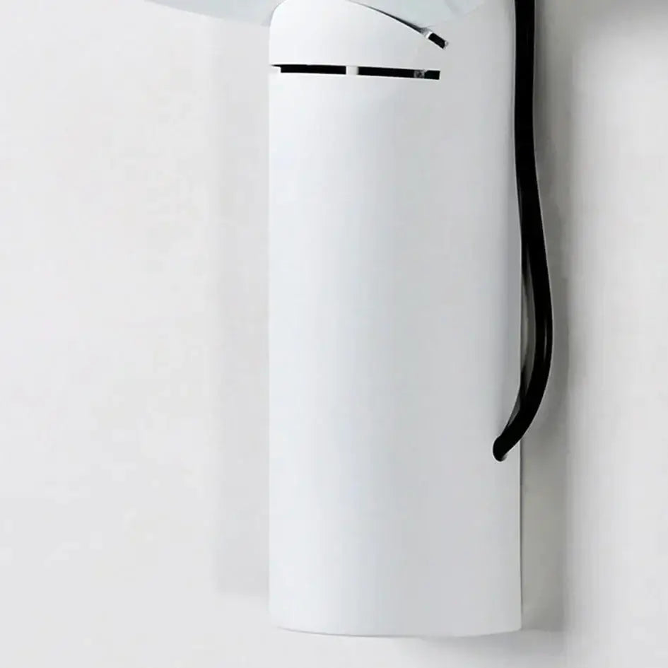 Modern white adjustable wall sconce bedroom reading lamp