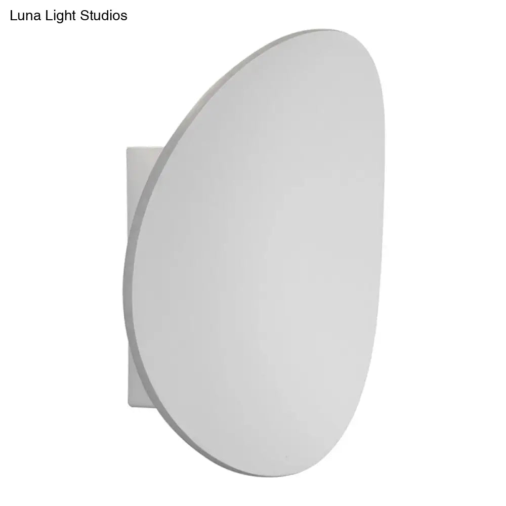 Modern white and black wall sconce bedroom led spotlight