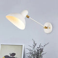 Modern white and gold wall mounted lamp – living room adjustable light