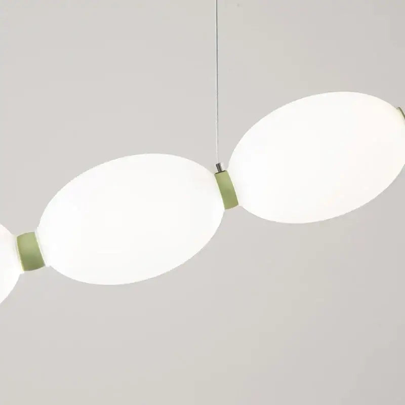 Modern white bead nordic chandelier dining room pendant light