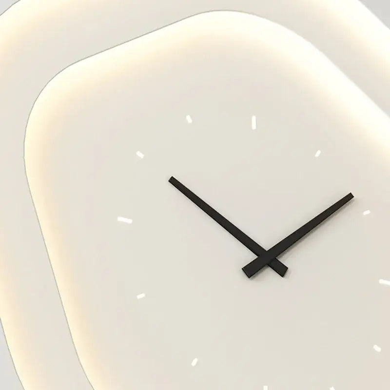 Modern white cloud led wall lamp bedroom dimmable sconce clock
