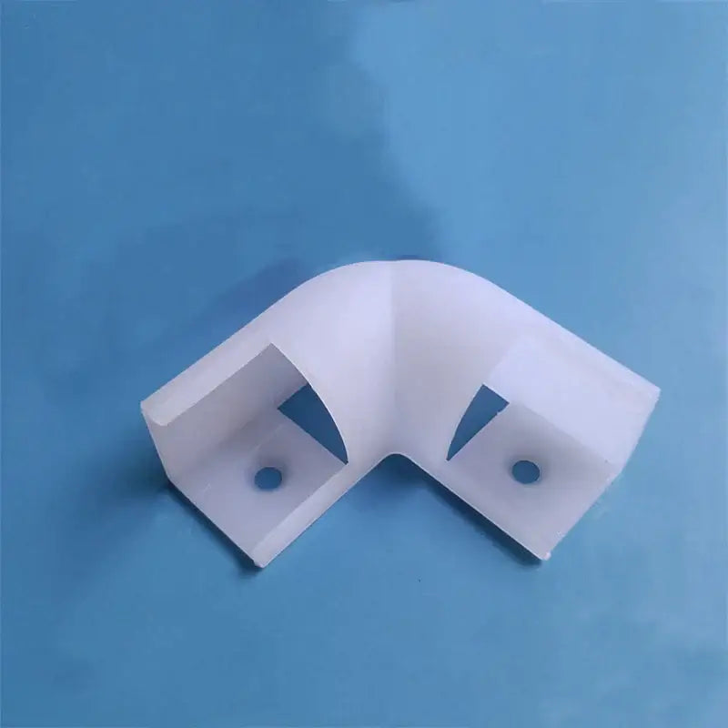 Modern white corner aluminum profile for led strip lights kitchen