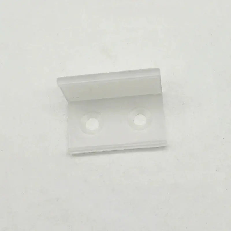 Modern white corner aluminum profile for led strip lights kitchen