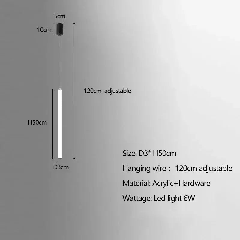 Modern white duplex loft led chandelier stairway pendant light