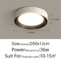 Modern white & gold decorbites circular chandelier dining room light
