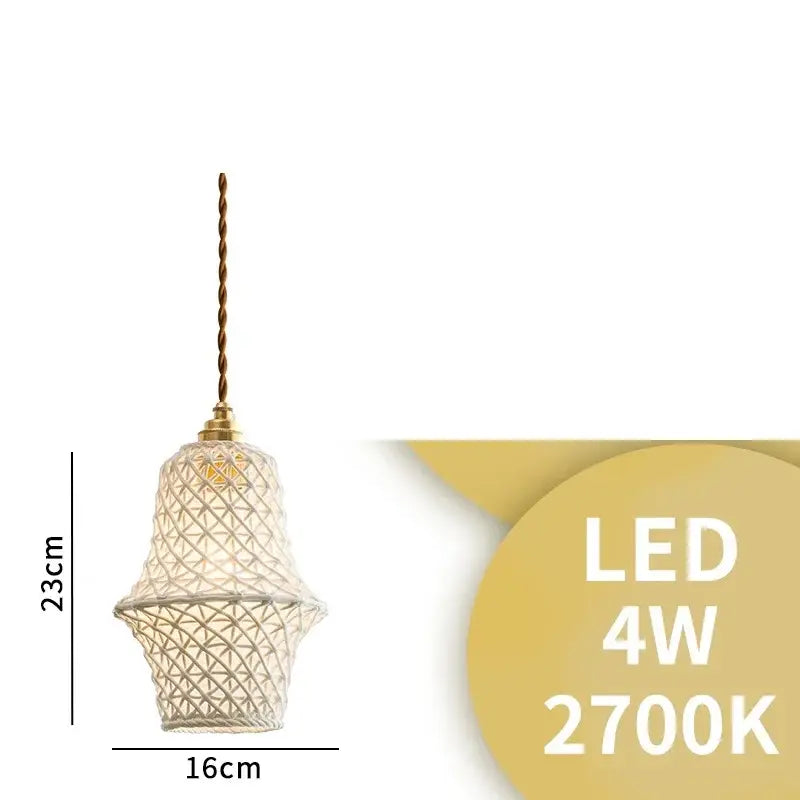 Modern white & gray geometric ceramic led pendant lights dining room