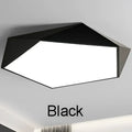 Modern white hexagonal led ceiling lamps for living room lighting