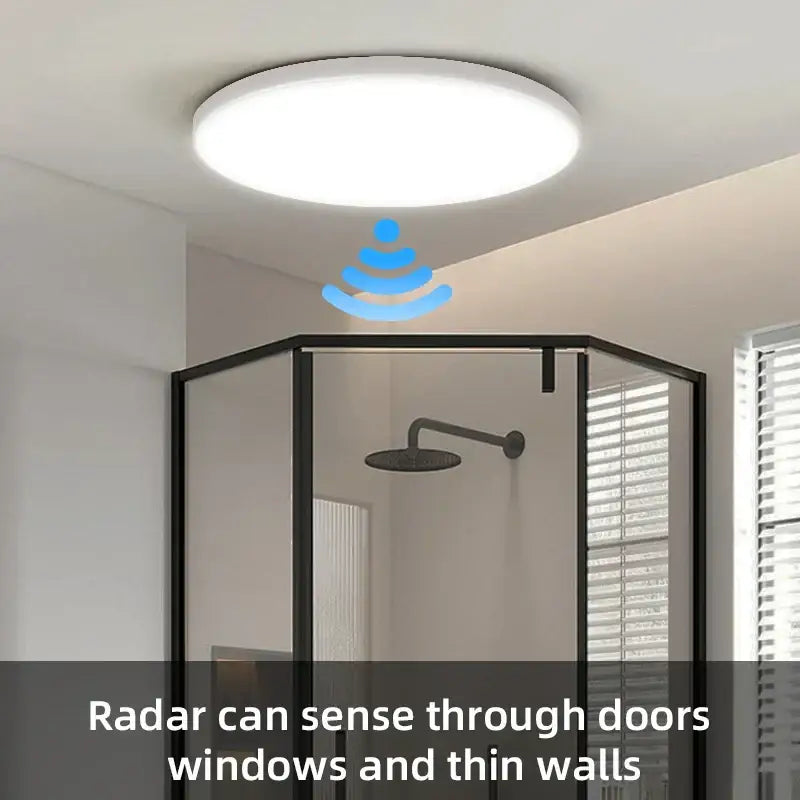 Modern white induction led ceiling light bedroom smart lamp