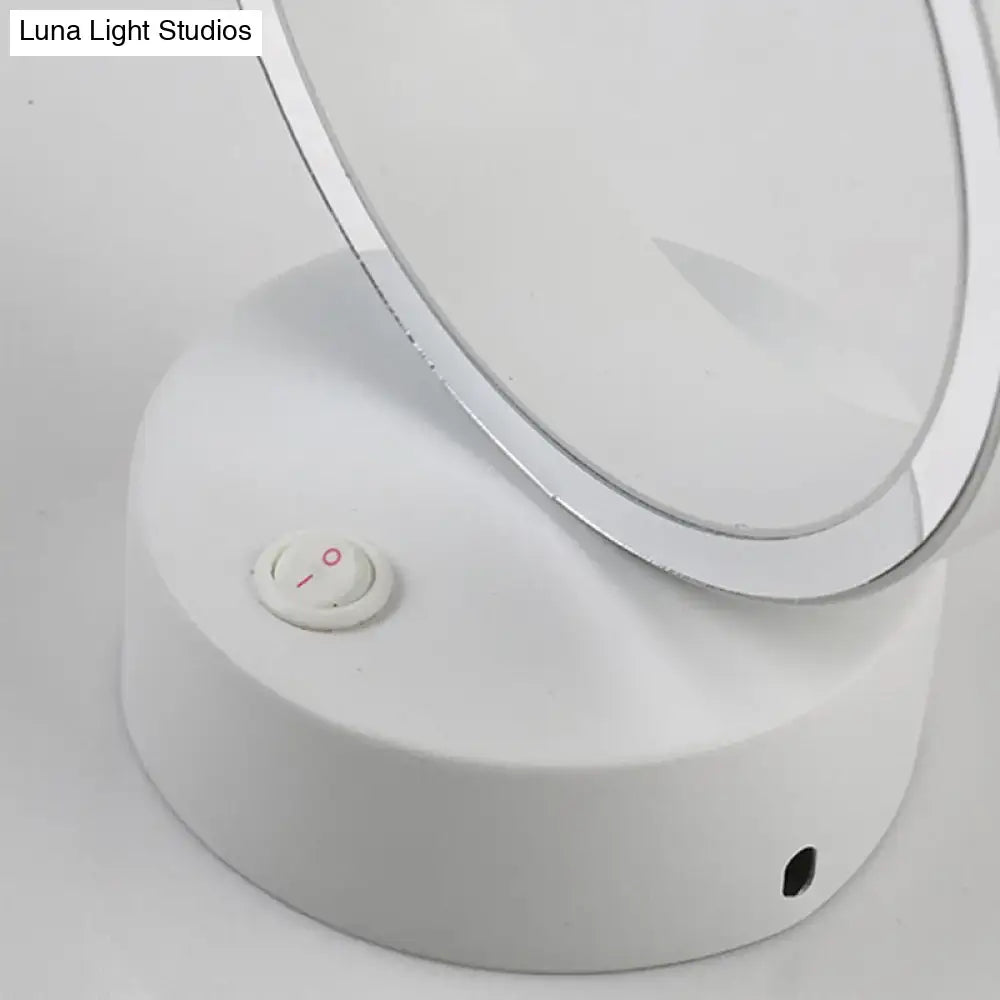 Modern white led wall sconce – living room direct wired light