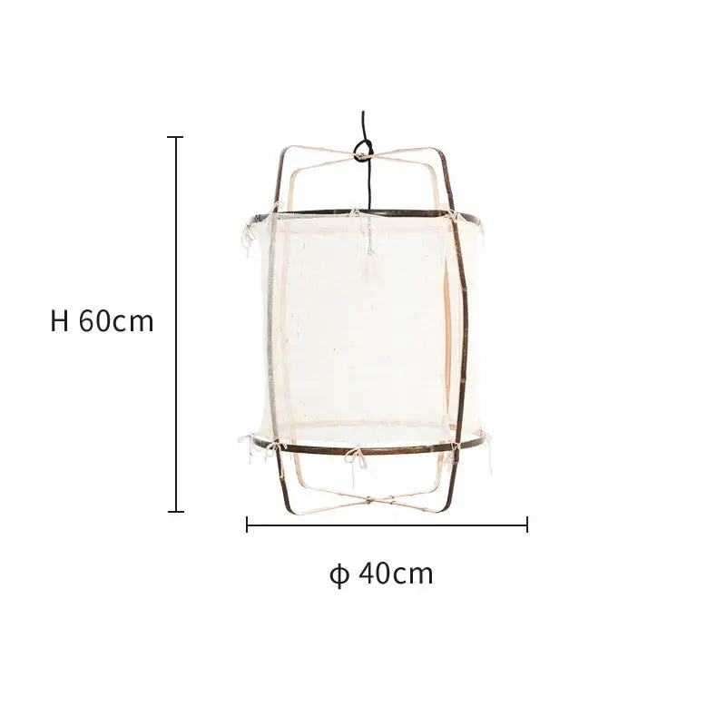 Modern white linen cotton pendant lamp kitchen island lighting