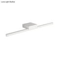 Modern white pole vanity lighting warm white led bathroom wall light