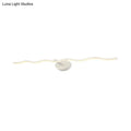 Modern white wave design led vanity light bathroom fixture