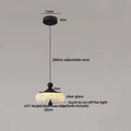 Modern wood and crystal iceberg acrylic pendant lights dining room