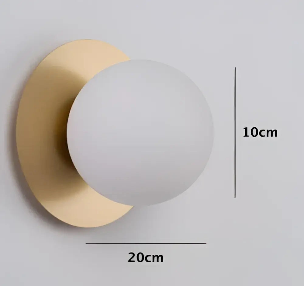 Modern wooden cube led wall sconce bedroom light with knob switch
