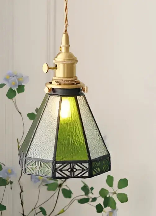 Modern wooden cube led wall sconce bedroom light with knob switch