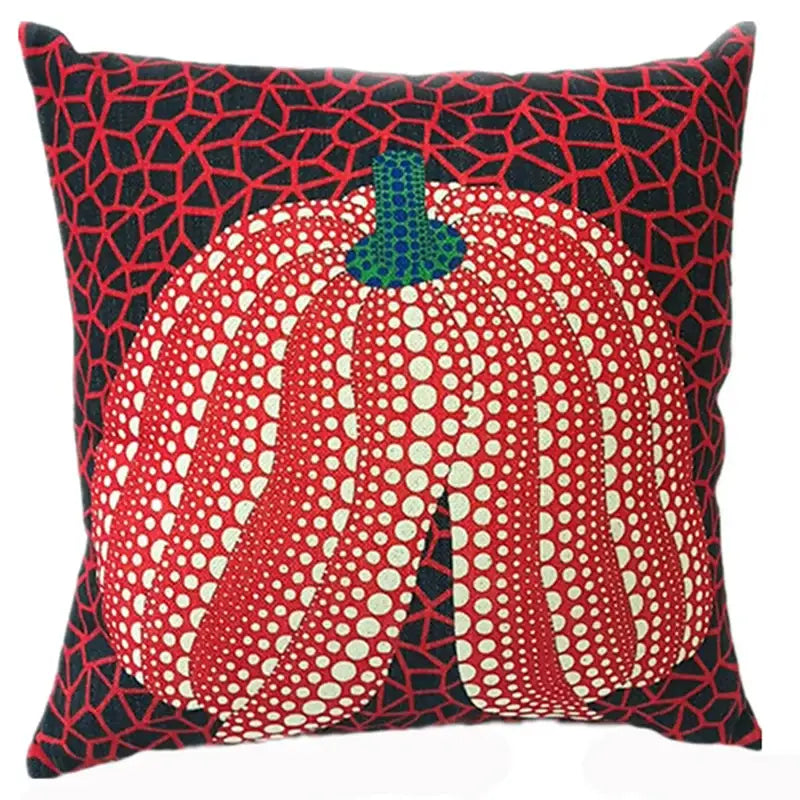 Mosaic eye cotton pumpkin pillowcase living room decor