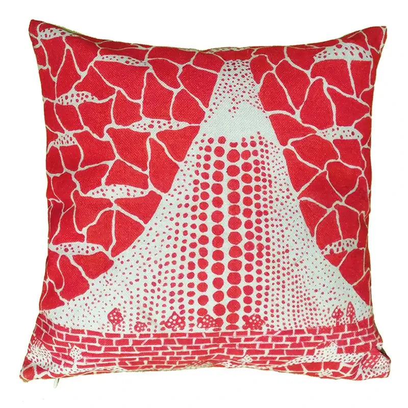 Mosaic eye cotton pumpkin pillowcase living room decor
