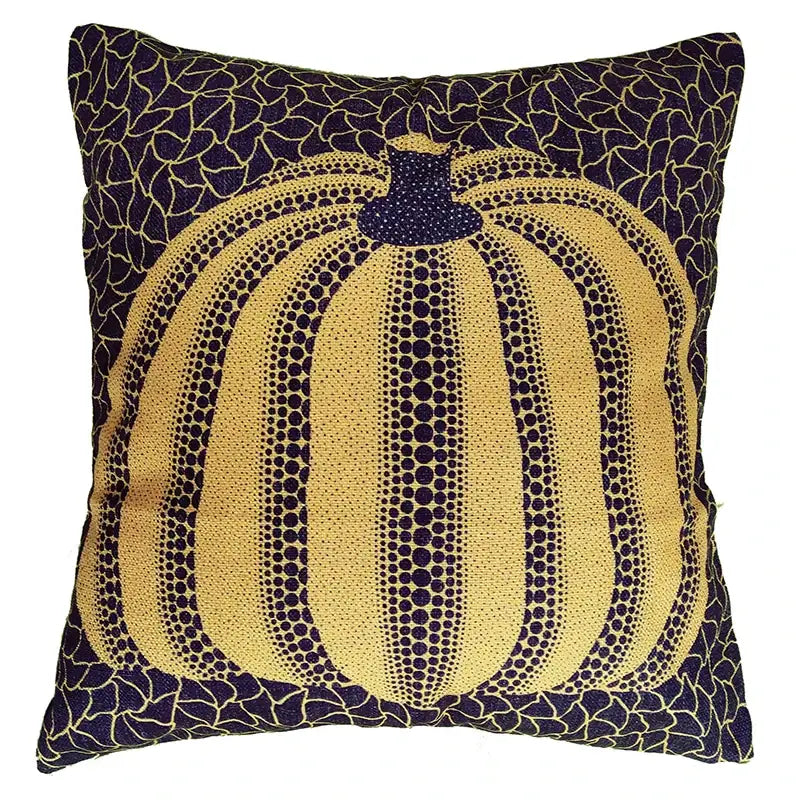 Mosaic eye cotton pumpkin pillowcase living room decor