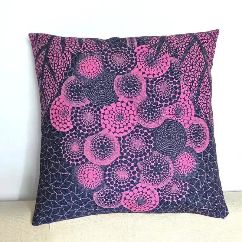 Mosaic eye cotton pumpkin pillowcase living room decor
