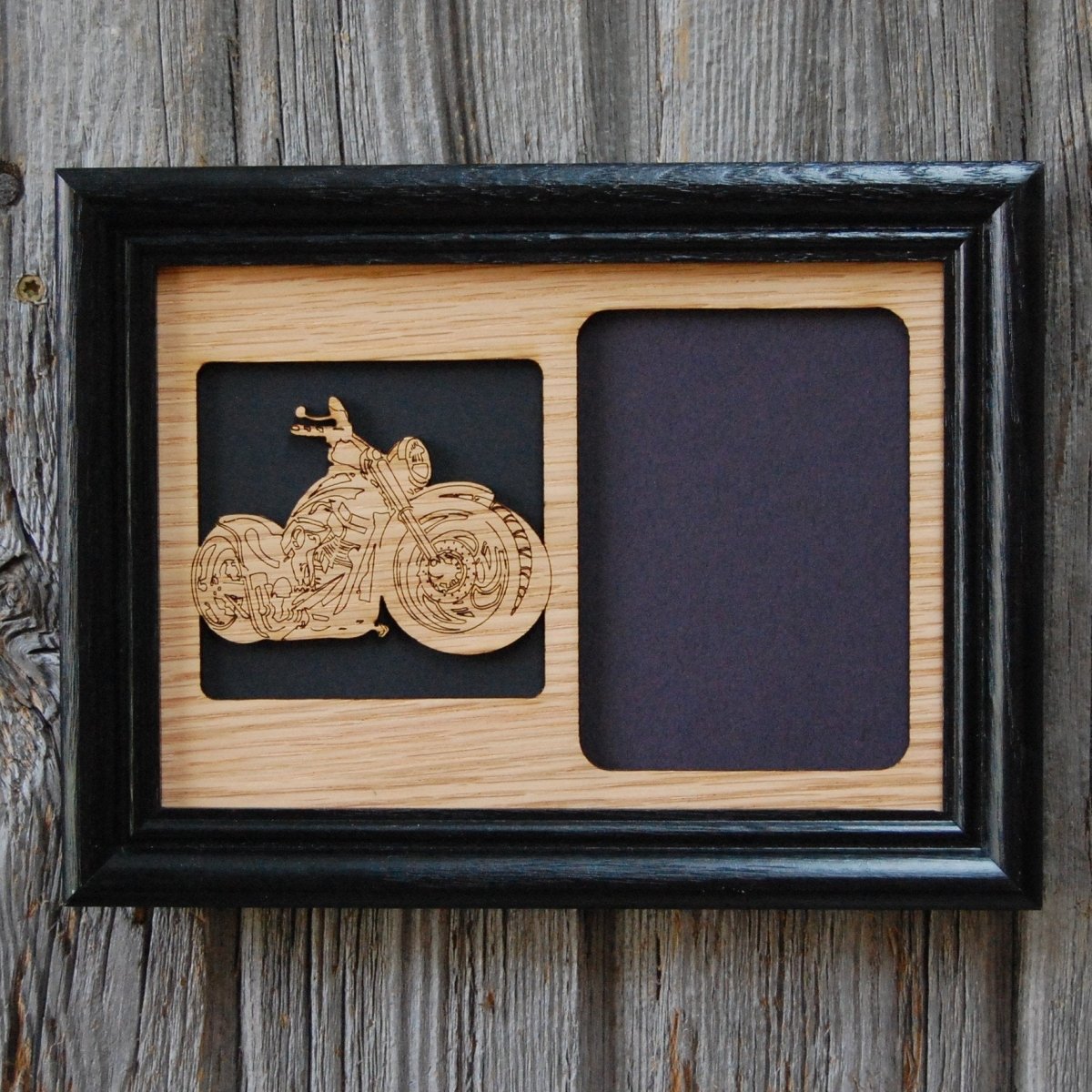 Motorcycle Picture Frame - 5x7 Frame Hold 3x4 Photo