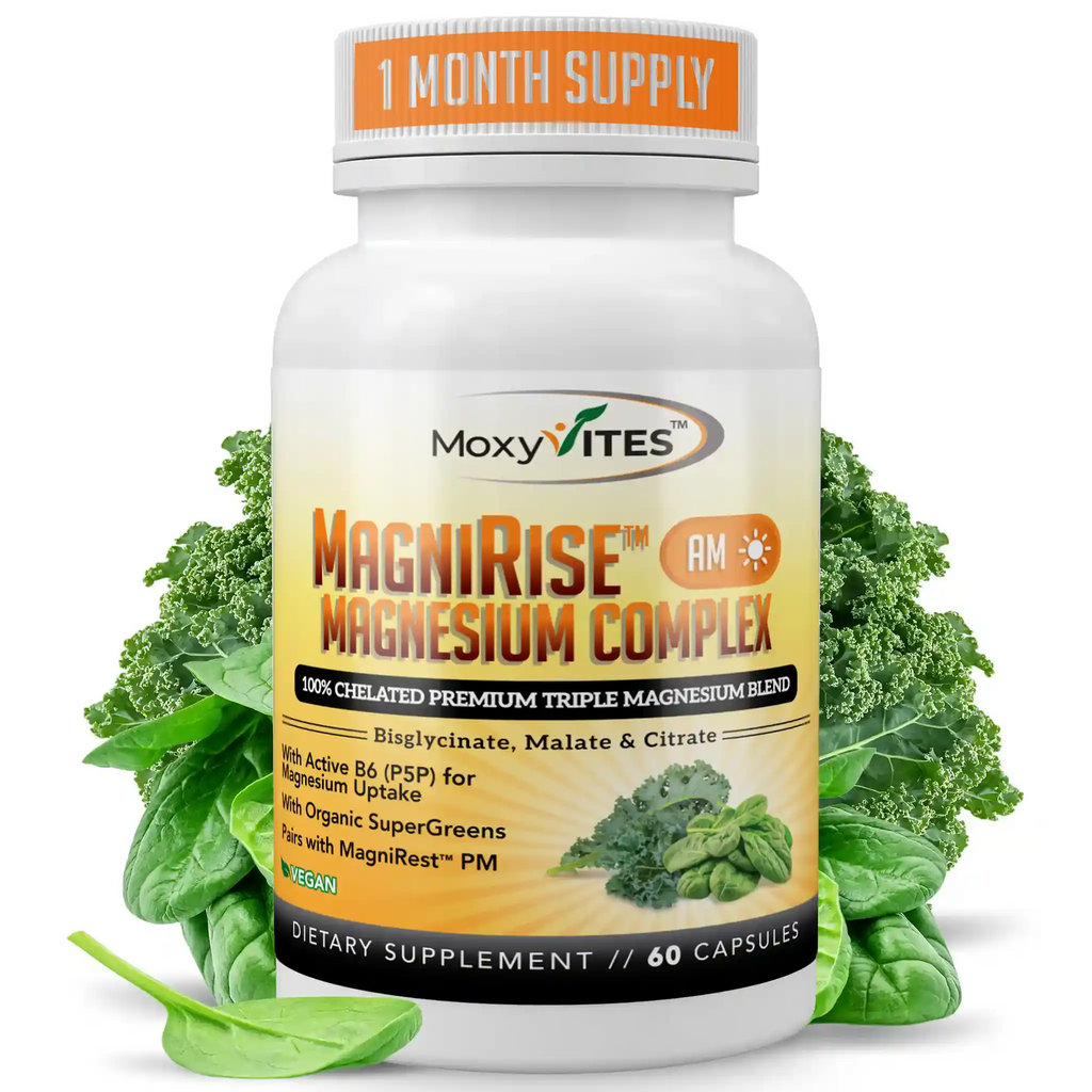 Magnesium AM: Triple Complex for Daytime Energy & Focus I MagniRise™