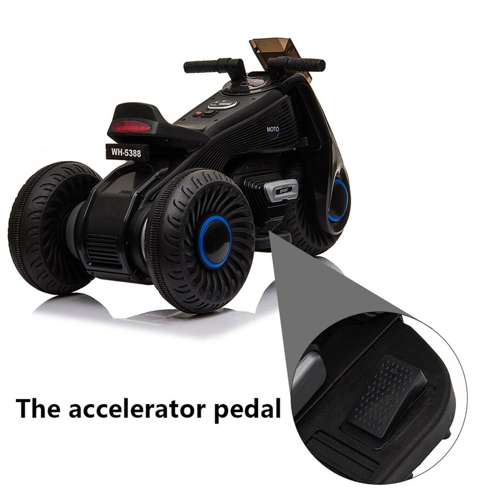 MP3 Kids Electric Motorcycle with Training Wheels - Perfect for Little Riders!