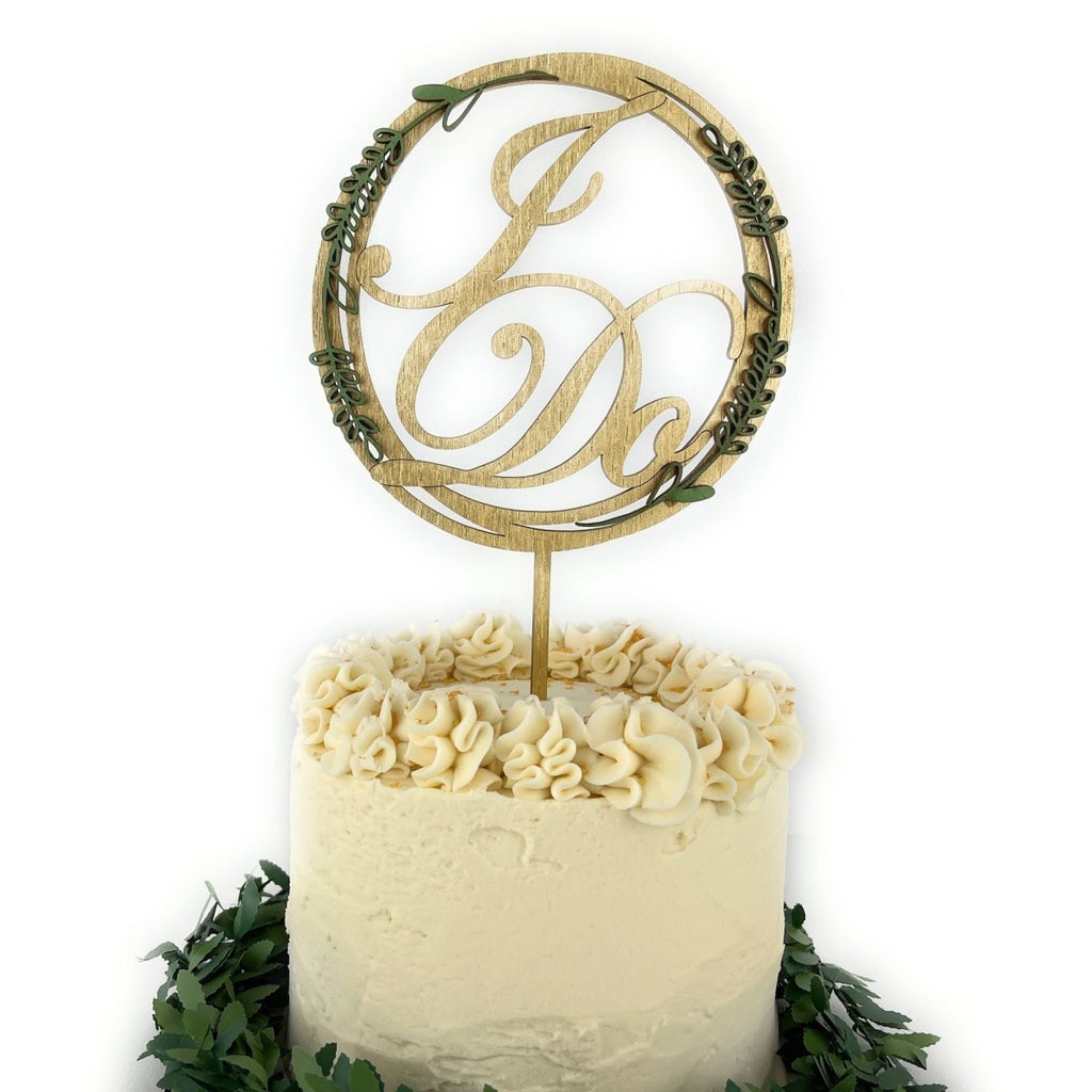Mr & Mrs Wedding Cake Topper