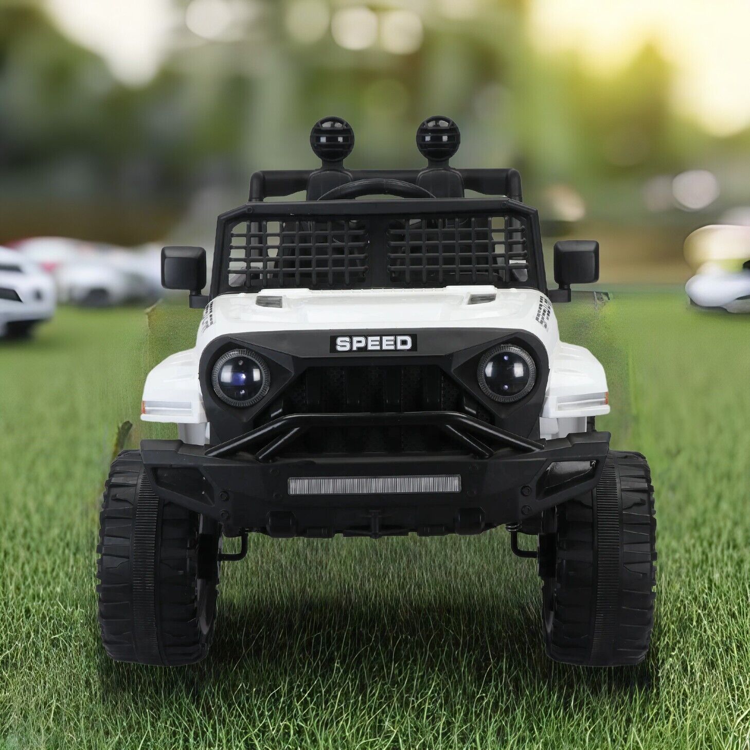 Multi-Functional LED Light with USB MP3 and Bluetooth Connectivity, 3 Adjustable Speeds and Power Display
