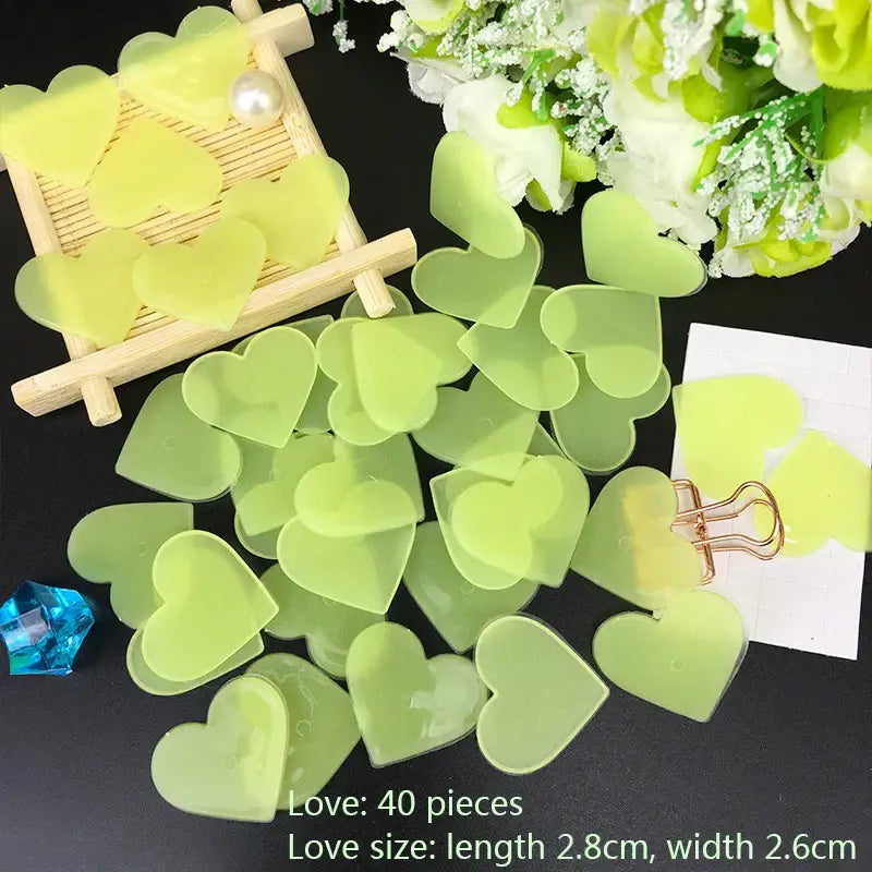 Multicolor stars glow dark wall stickers bedroom luminous decor