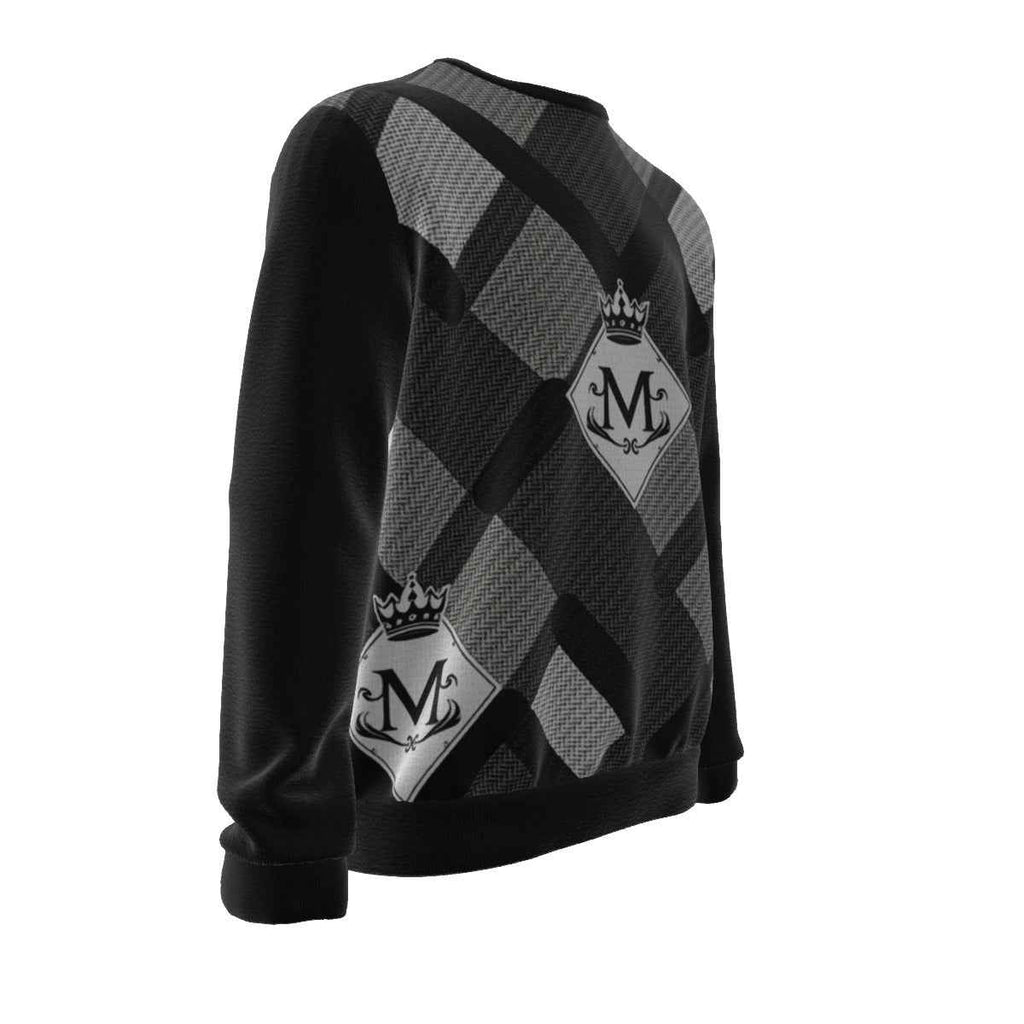 Men's All-Over Print Cotton Hoodie - Comfortable Pullover